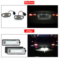 Luces LED Para Placa De Matrícula De Coche 12V Para Skoda Seat Leon Ibiza VW Golf 4 5 6 MK4 MK5 Passat CC Polo Accesorios De Auto - details 6
