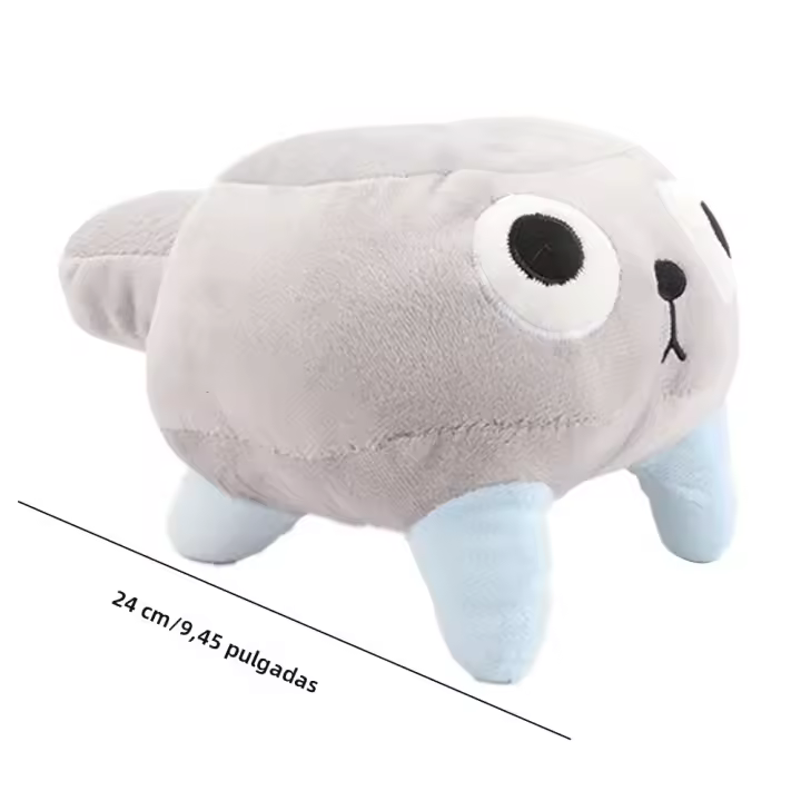 Muñeco De Peluche Dandy's World Shrimpo Y Glisten Juguete De Peluche Anime Con Piedras Para Perros Regalo Para Niños De Cumpleaños - 1
