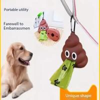 Dispensador De Bolsas De Basura Para Mascotas Forma De Hecho Creativo Portátil Con Clip Para Línea De Mascotas Al Aire Libre Y Viajes - details 8