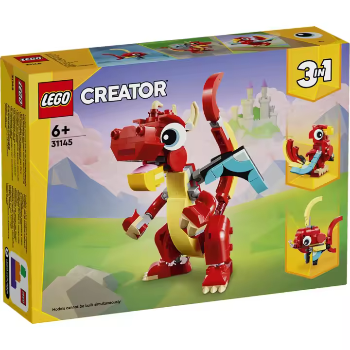 Juego de construccion Dragón Rojo Lego Creator (LEGO 31145) - 1