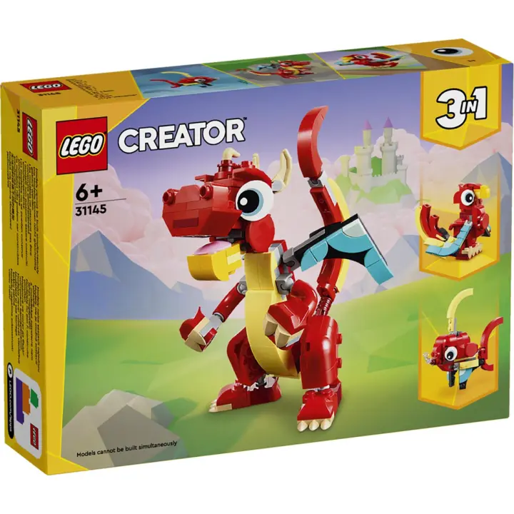 Juego de construccion Dragón Rojo Lego Creator (LEGO 31145) - 1