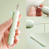Herramienta De Costura 2 En 1 Agujas De Ropa Y Remoción De Costuras Threading Y Remover Para Bordado Y Artesanía Material ABS+Metal - details 1