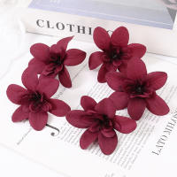 10Pcs Flores Artificiales 5CM Para Decoración De Hogar Fiesta Boda Jardín Accesorios Para Coronelas Y Manualidades - details 22