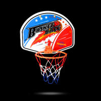 Mini Hoop De Baloncesto Para Interiores Para Niños Y Niñas Tablero De Apoyo Para Puertas Y Habitaciones Con Bola Juguetes Deportivos Para Fanáticos Del Baloncesto - details 10