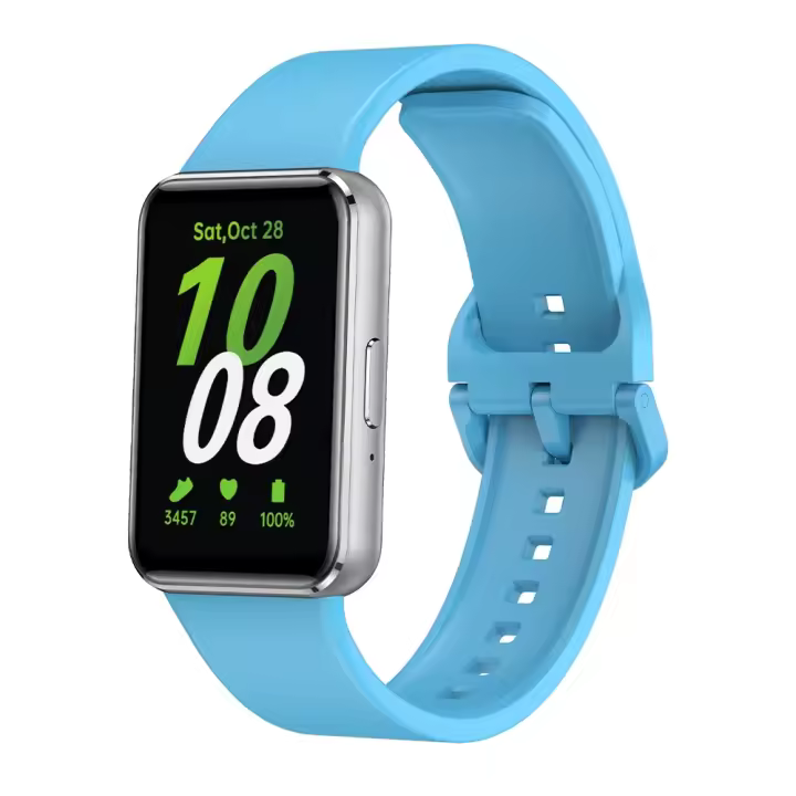 Correa De Reloj De Silicona Para Samsung Galaxy Fit 3 Accesorios De Reemplazo De Correa Deportiva Compatible Con Samsung Galaxy Fit3 - 1