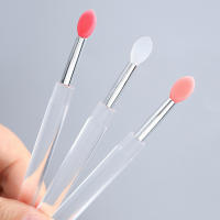 Palo De Aplicación De Silicona Suave Para Manicura Herramienta De Aplicación De Polvo De Uñas Con Cubierta Reutilizable Para Pólipos De Gel UV Y Labial - details 3