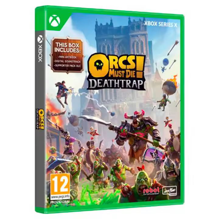 ORCS MUST DIE! DEATHTRAP XBOX SERIES X - Nuevo a estrenar - PAL España - Meridiem Games - RTS - PREVENTA - Lanzamiento 22/09/25 - 1