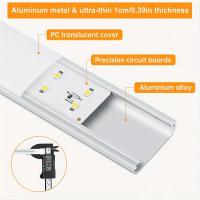 Luz De Armario LED Con Sensor De Movimiento Recargable Por USB Ajustable En Color Tamaño Diferente Disponible Luz De Noche Para Encimera Y Armario - details 6