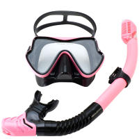 Máscara De Buceo Y Snorkel Profesional Con Vidrio Templado Kit De Snorkel Para Natación Y Entrenamiento Para Adultos Y Jóvenes - details 13