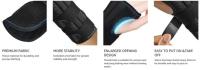 1PC Soporte De Muñeca Ajustable Para Deportes Y Alivio Del Dolor Idóneo Para Levantamiento De Pesas Material De Poliéster Y Nylon - details 3