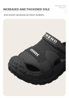 Sandalias EVA Para Hombres En Verano Con Suela Gruesa Y Suave Para Uso Al Aire Libre Zapatos De Playa Para Deportes Casuales Y Perforados - details 2