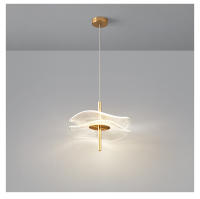 Lámpara Colgante LED De Lustre Para Iluminación Interior Estilo Nórdico Para Comedor Sala De Estar Escaleras Decoración De Hogar - details 12