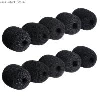 5 Pack Fundas De Microfono Con Esponja Antisalpicaduras Para Auriculares Accesorios De Micrófono Mini Negras - details 0
