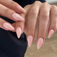 ARTAUG Uñas Postizas De Presión En Forma De Cuadrado Tamaño Medio Negras 24 Piezas Para Mujeres Y Niñas Decoración De Uñas Con Colores Candy Accesorios De Belleza - details 28