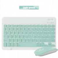 Teclado Inalámbrico Bluetooth Recargable Para Tablet Android iOS Windows Huawei Samsung Xiaomi Pad Mouse Compatible Con 2024 - details 9