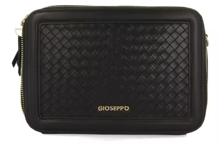 Gioseppo 73783 Bolso bandolera Lesst para mujer en negro de piel vegana - 1