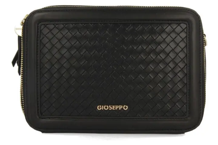 Gioseppo 73783 Bolso bandolera Lesst para mujer en negro de piel vegana - 1