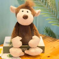 Muñeco De Peluche Realista León Mono Elefante Gacela Zorro Zorro Fox Animales Del Bosque Juguetes Para Niños Regalo De Cumpleaños - details 1