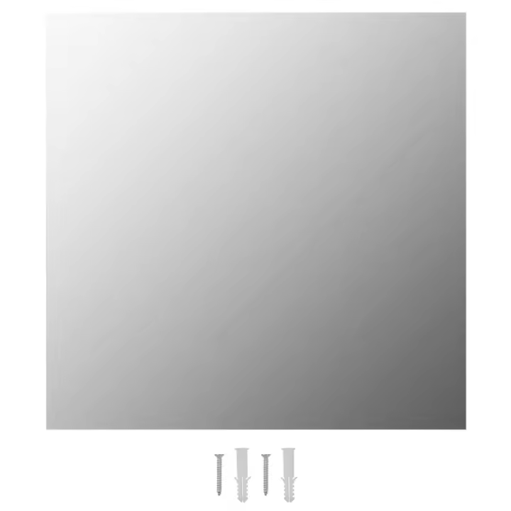 Espejo bañoEspejo de pared cuadrado vidrio 40x40 cm - 1
