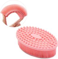 El Cuerpo, El Cabeza para el masaje de La Cabeza, El Cuchillo de Lufa, El Cuchillo para el masaje de La Cabeza, el de la Cabeza 2 en 1 para Mujeres, hambres, todo el tipo de la piel (rosa) - details 2