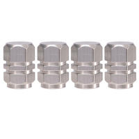 4Pcs Tapas De Válvula De Neumático Para Coche Aluminio Impermeable Decoración De Automóvil Accesorios De Coche Tapas De Rueda Y Aspa - details 18