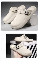 EZIIOT Zapatillas De Pareja De Lujo Y Luz Suaves Para Pies Cómodas Para Exterior Playa Tiempo Libre Diseño De Moda Tamaño Grande Beige 36-45 - details 18
