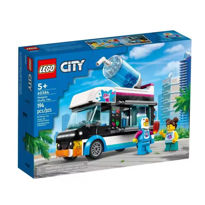 Lego City  Furgoneta Pingüino de Granizados City Lego 60384 - 1