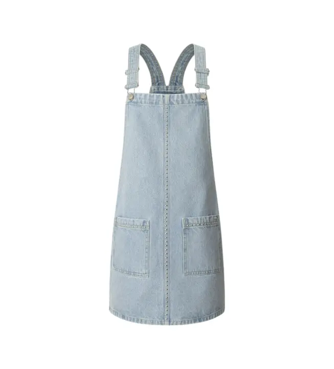 Pepe Jeans. |   Mujer |   Vaquero Peto Stud. - 1