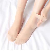 Calcetines De Nylon Ultra Delgados Y Transparentes Para Mujer Color De Piel Calcetines Cortos De Verano Para Mujer 20-100 Piezas - details 3