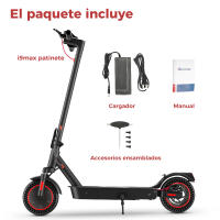 Patinete eléctrico iScooter I9Max - Neumáticos de 10 pulgadas - 500 vatios - Con app - Autonomía de 30 a 40 km - Plegable - Carga máxima 120 kg - details 8