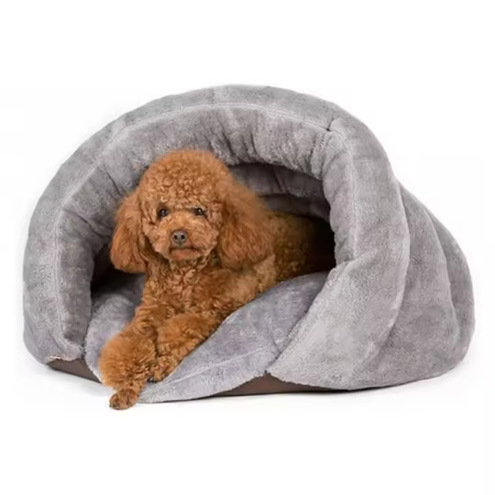 COSHANO Cama para perros, gatos, mascotas, saco de dormir lavable, Cojín 50x40x30cm - 1