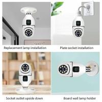 Cámara De Vigilancia IP WIFI Dual Lente 4MP Con Iluminación Nocturna Y Audio Bidireccional Vigilancia Interior 1080P 360°*360° - details 8