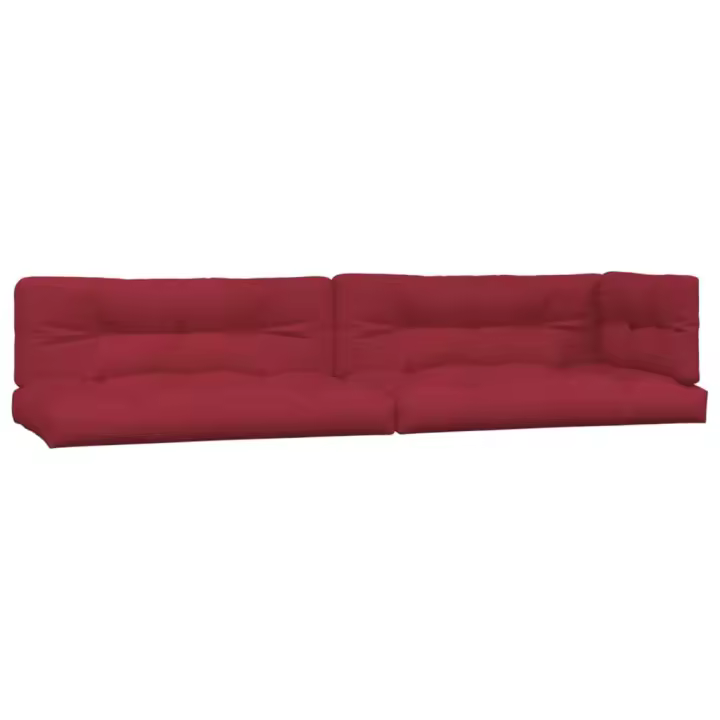 vidaXL Cojines para sofá de palets 5 unidades Color Crema,  Beige,  Azul y mas Cojín Decorativo de Asiento Cojines de muebles de salon - 1