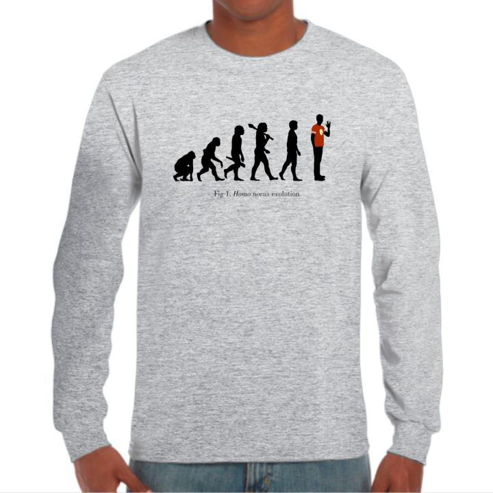 The Fan Tee Camiseta Manga larga de HOMBRE The Big Bang Theory Sheldon Penny Geek Nerd 029