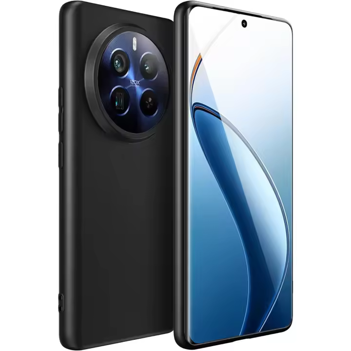 Funda Realme 12 Pro / 12 Pro+ Plus (5G) Carcasa Gel TPU Silicona Negro GTR Movilear - 1