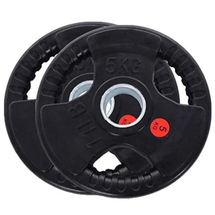 ALLINLIFE DISC WEIGHTS WITH HOLLOW TO GRAB THE HAND, HOLE FOR 30 MM THICK BAR, 2.5-20 KG LIFTING, SQUAT, HOME GYM - 1