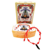 MercaBeauty - Jabón Agua Florida Relajante cuerpo y mente【2 unidades】+ Pulsera 7 nudos roja - Limpia, purifica y aleja energías negativas - details 1