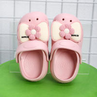 Nuevos Pantuflas Para Niñas Verano Hechas a Mano Con Dibujos Animados Corbata Antideslizante Sandalias De Jardín Playa Para Niños Y Niñas Tallas 14-19 Cm - details 5