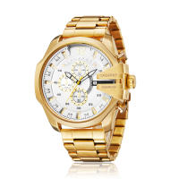 Reloj De Hombre CAGARNY Original Gran Dial 6839 Estilo Clásico Moda Casual Impermeable Acero Inoxidable Reloj De Cuarzo Para Hombres - details 7
