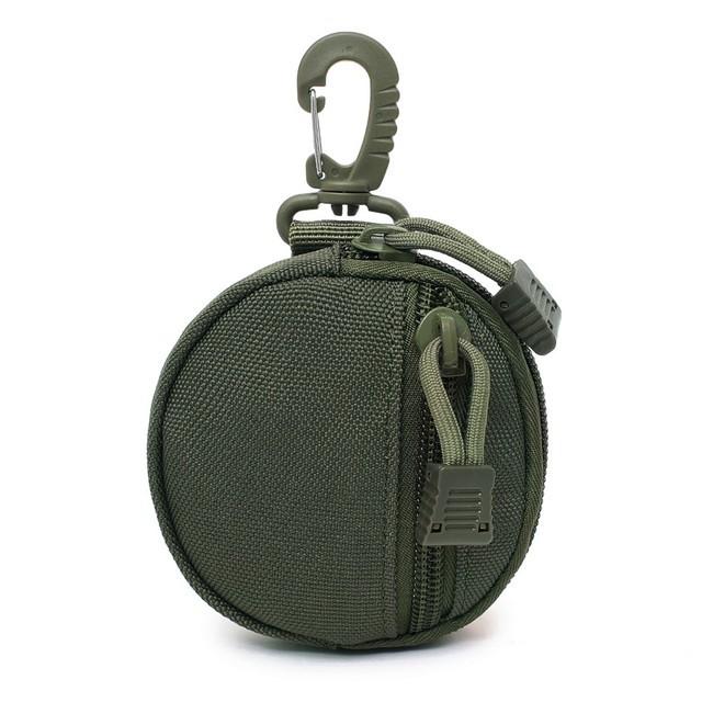 Outdoor Sports Breathable Oxford Waist Bag, Wear-resistant & Portable Key Storage Bag, Accessory Pouch for Running Camping Mount