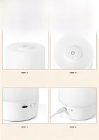 Lámpara Nocturna USB LED Con Control Remoto Y Batería Recargable Tres Colores Luz De Mesa Portátil Para Dormitorio - details 10