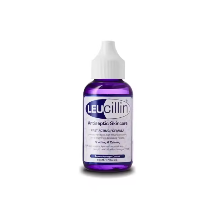 LEUcillin 15 ml en gotas Desinfectante tópico natural que promueve la cicatrización y prevención de infecciones para todo tipo de animales Chemical Ibérica - 1
