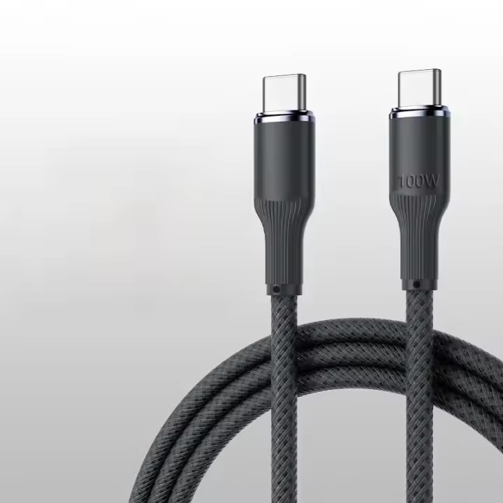 Cable De Carga Rápida NNBILI 6A USB a a Tipo C Para Xiaomi Samsung Macbook iPad Tablet Laptop Material Braided Cable - 1