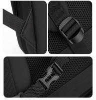 Mochila de negocios de gran capacidad para hombre, mochila moderna y de alta gama, bolso de hombro impermeable para computadora de viaje para hombre - details 25