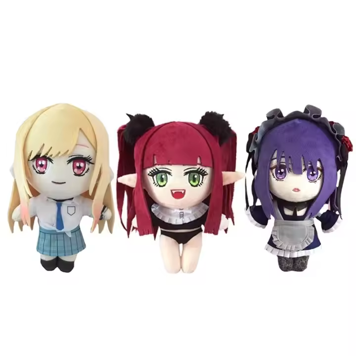 Muñeca De Peluche Anime My Dress up Darling Marin Kitagawa 20cm Juguete De Cosplay Suave Para Fans De Cartoons Unisex - 1
