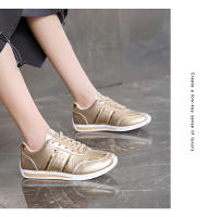 Zapatos De Mujer Casual Transversal De Primavera Y Otoño Verano Transpirables Con Correa Para Deporte Zapatos Vulcánicos Planos Sin Tacón - details 8