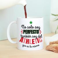 Taza del Athletic de Bilbao  “No Solo Soy Perfecto, También Soy del Athletic” | Regalo Original Zurigorriak TEDEDIKO - details 2