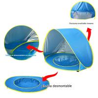 Tienda de Playa para Bebés, Refugio solar with Protección UV, juguetes infantiles para Exterior, Casa de Juguetes, juguetes para niños - details 1