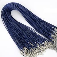 10 Pcs De Cadena De Cuero Falso Para Pulseras Collares Con Cierre De Tobogán Hecho En China Material De Poliéster Para Creación De Joyería DIY - details 11