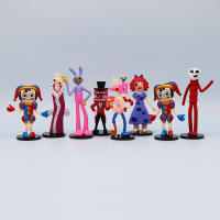Set De 8 Figuras De Acción Anime El Circo Digital Ragatha Jax Pomni Muñecos De Colección PVC Decoraciones Para La Habitación Juguetes Para Adolescentes Y Adultos - details 2
